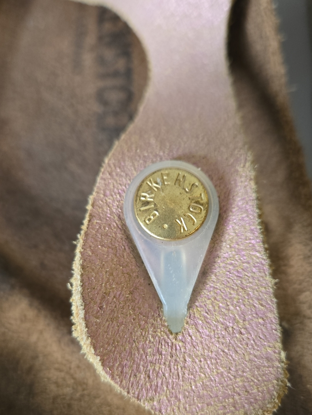 Birkenstock Gizeh Metallic Wash Pink EU38 - Picture 2 of 8